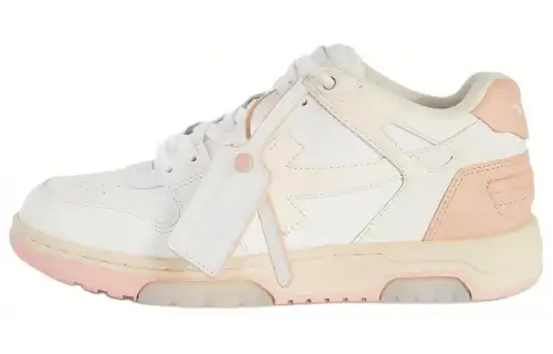 OFF-WHITE Out Of Office leather sneakers Women's