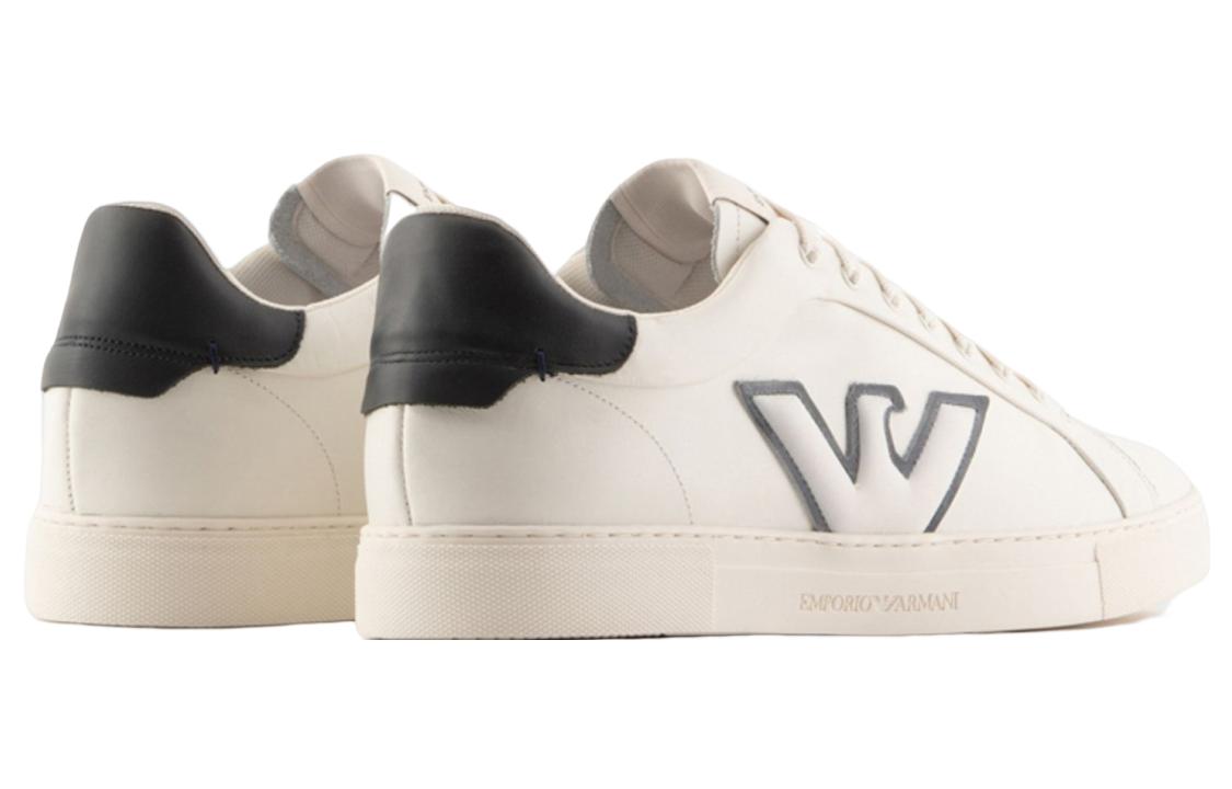 EMPORIO ARMANI Logo-patch Low-top Sneakers