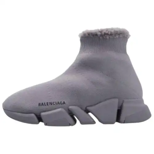 Balenciaga Speed 2.0 Sneakers 'Grey Recycled Knit' Women's