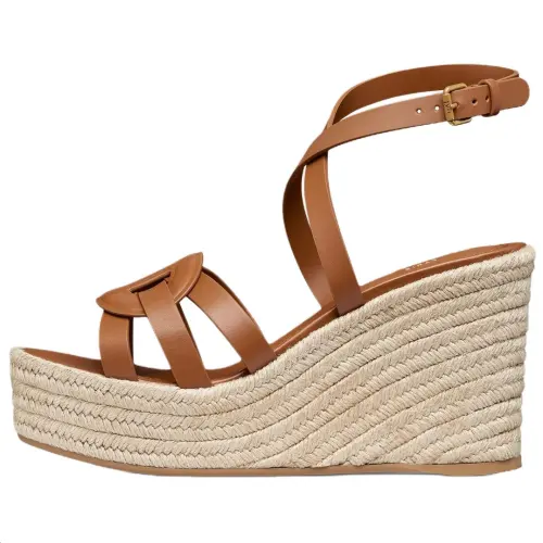 DIOR D Club One Strap Sandals 9.5cm Women's Camel