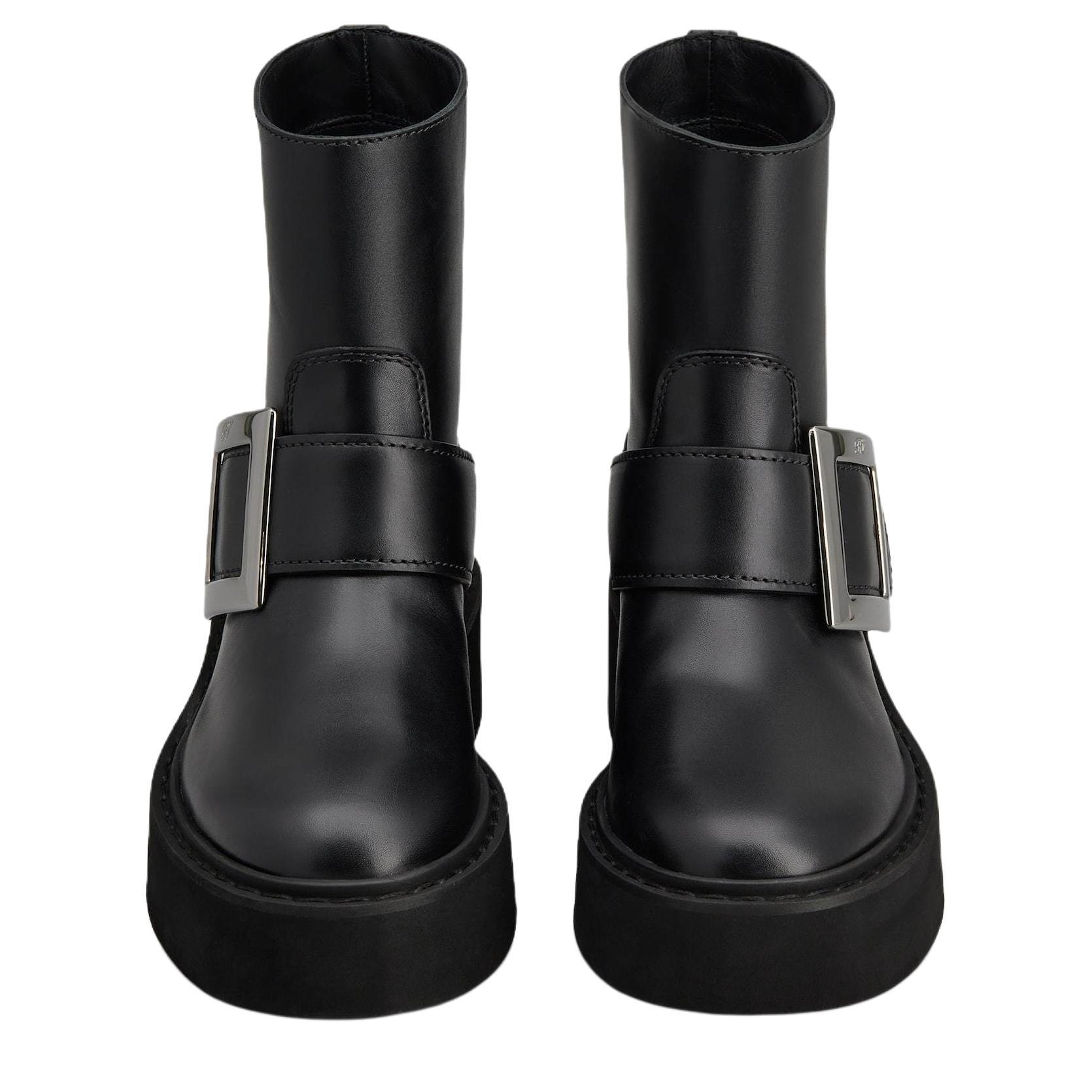 Roger Vivier Chunky Sole Ankle Boots Women's