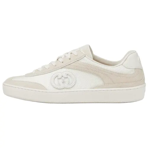 GUCCI G75 Low top Skateboard Shoes Women's White