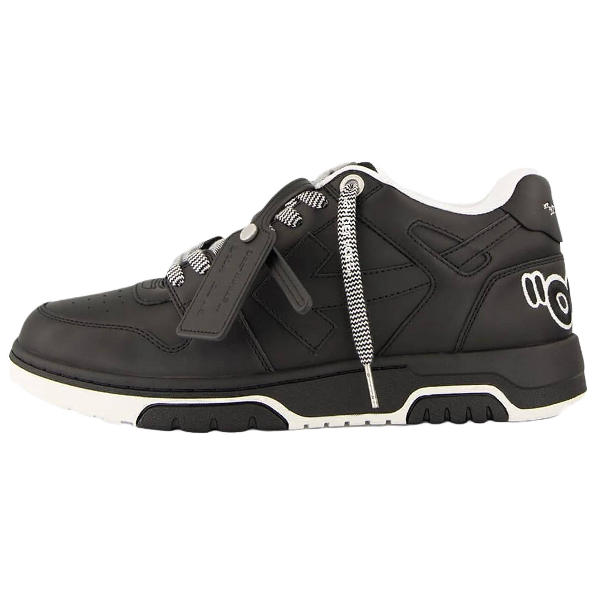Мужские кеды OFF-WHITE Out Of Office (черные)
