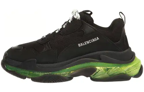 Balenciaga Triple S Sneaker 'Black Yellow Fluo'