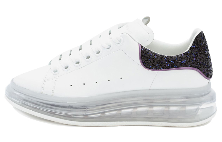 Alexander McQueen Alexander McQueen Oversized Sneaker Transparent Sole Low-top Fashion Sneakers Women's White