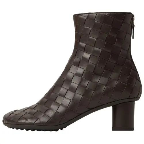 Bottega Veneta Intrecciato Ankle Boots Women's