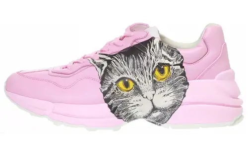 Gucci Wmns Rhyton 'Mystic Cat - Light Pink' Women's