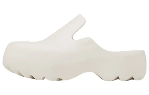 Bottega Veneta Rubber Flash Clog White