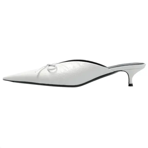 Balenciaga Knife Bow Detailed Mules Women's