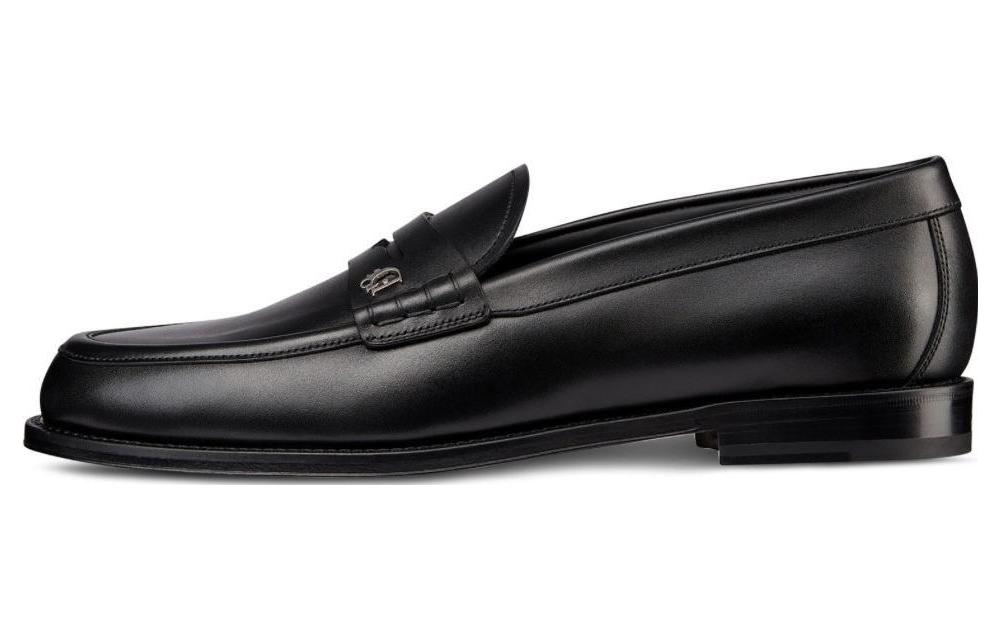 DIOR Dior Granville cow leather trendy and comfortable loafers men's black