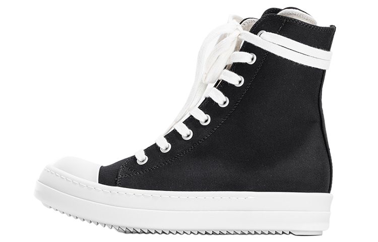 Женские кеды Rick Owens DRKSHDW (черные)