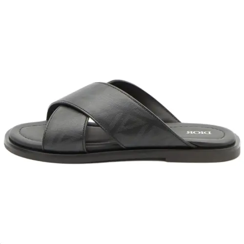 DIOR Slide Slippers Men's Black