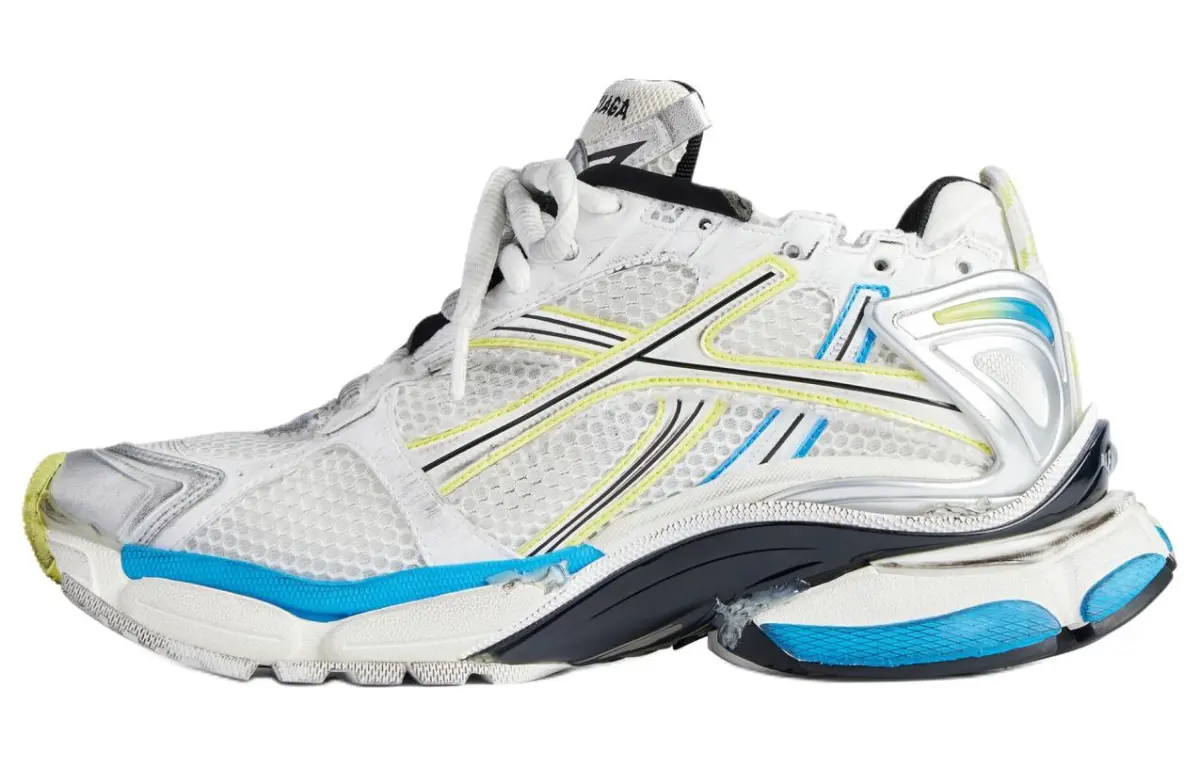 Balenciaga Runner White Yellow Blue