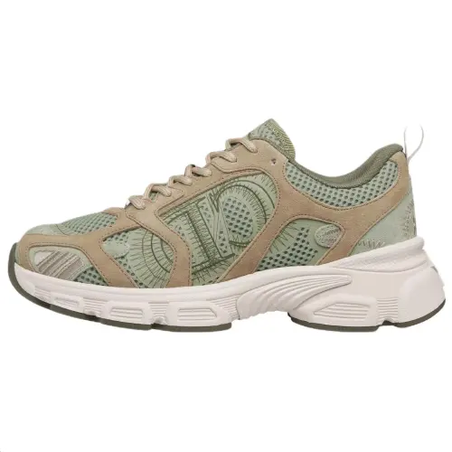 DIOR Chrono Low top Casual Shoes Women's Khaki Green