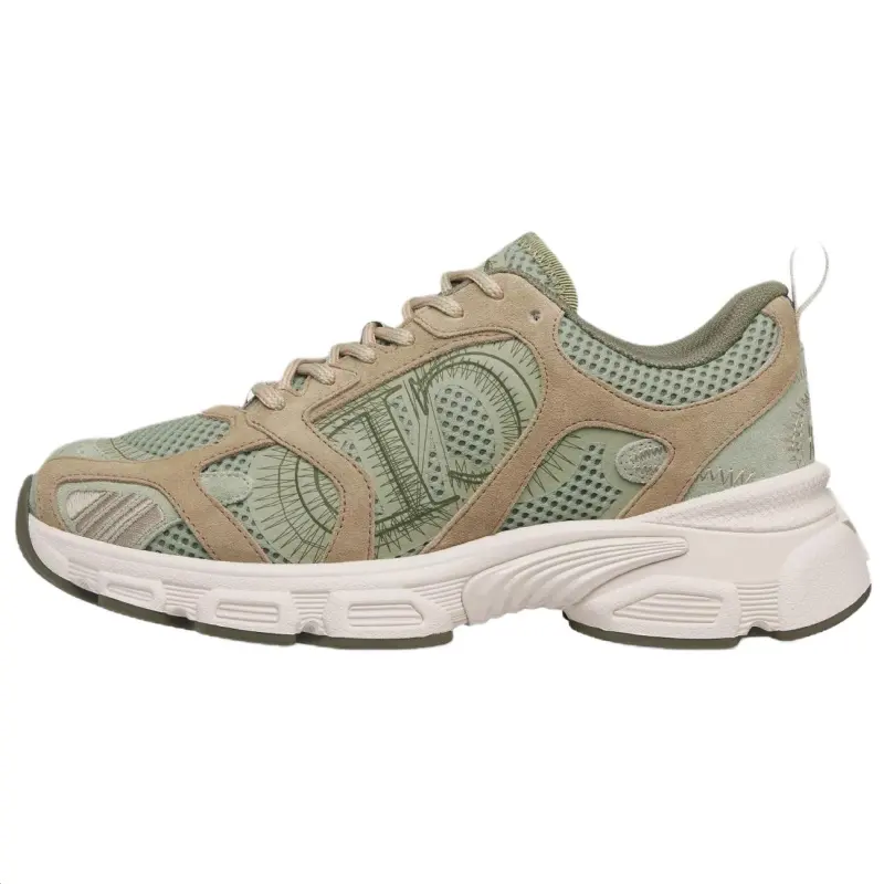 DIOR Chrono Low top Casual Shoes Women's Khaki Green