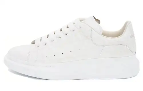 Alexander McQueen Glow In The Dark Oversized Sneaker 'White Multicolour' Women's