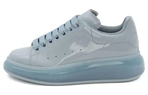 Alexander McQueen Oversized Low Top Sneakers 'Blue' Women's
