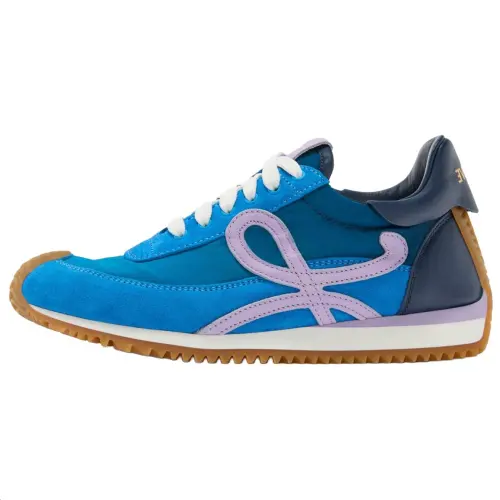 LOEWE Flow Runner 2.0 2.0 Suede Low top Casual Shoes Women's Blue