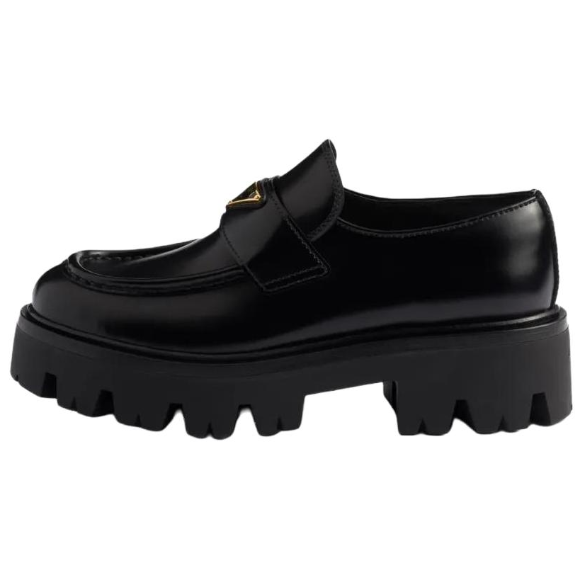 Женские лоферы Prada (черные)
