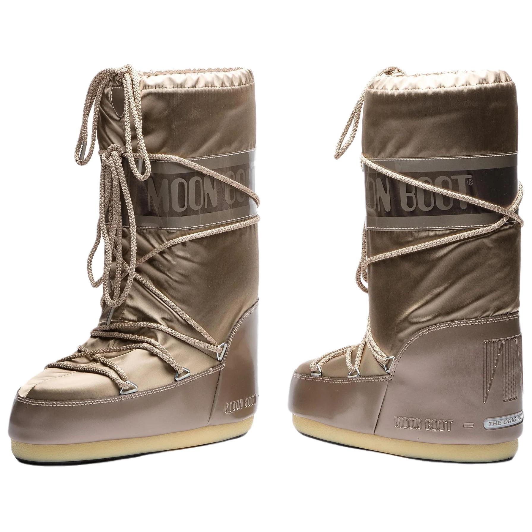 Moon Boot Icon Boot Glance Gold