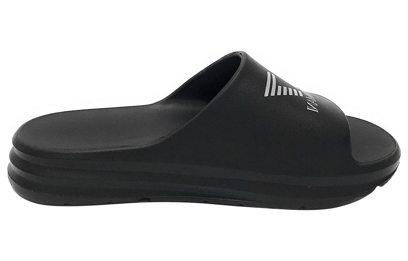 Ea7 EMPORIO ARMANI Logo Printed Slippers