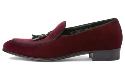 GUCCI Loafers Men's Red