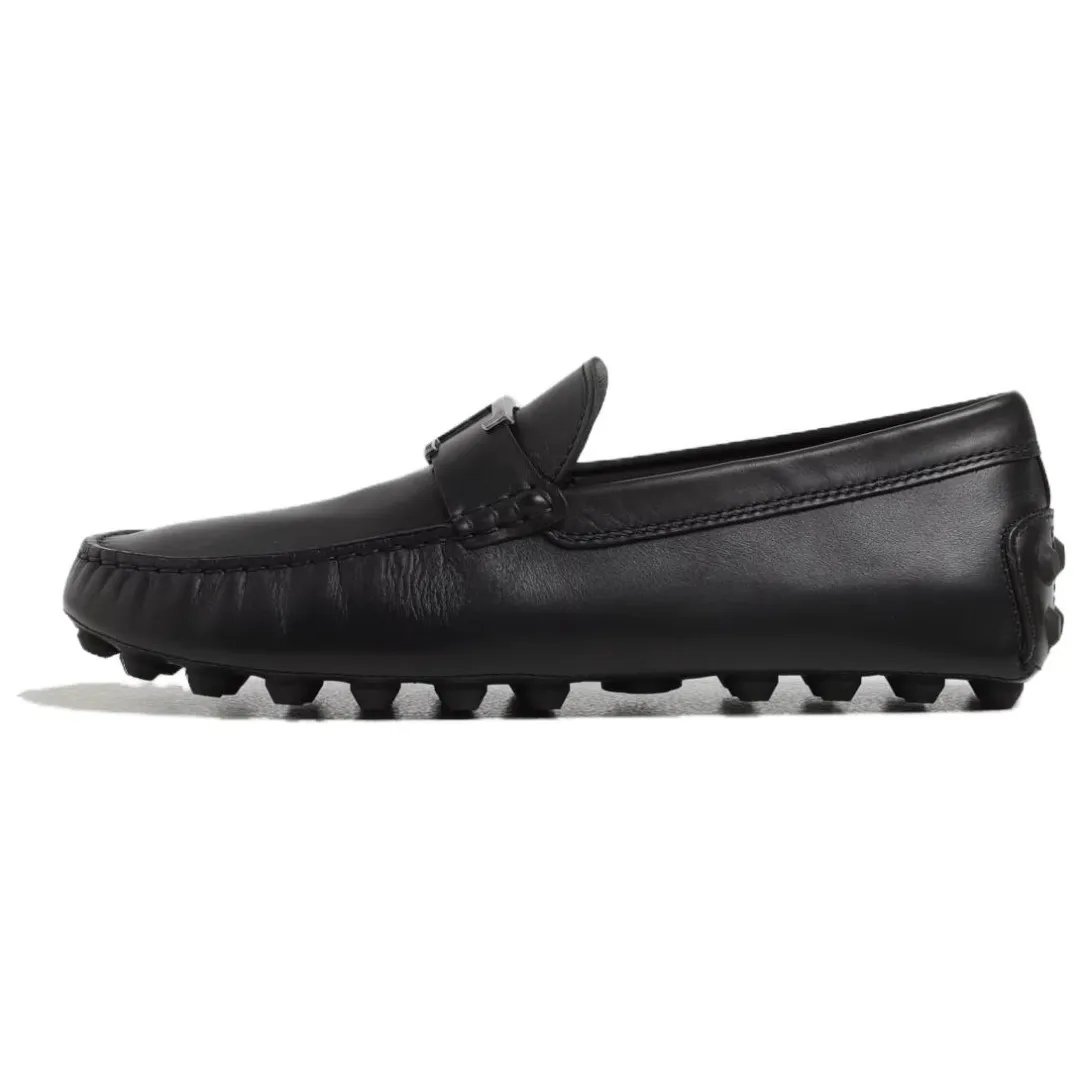 TOD'S Gommino Logo Plaque Loafers