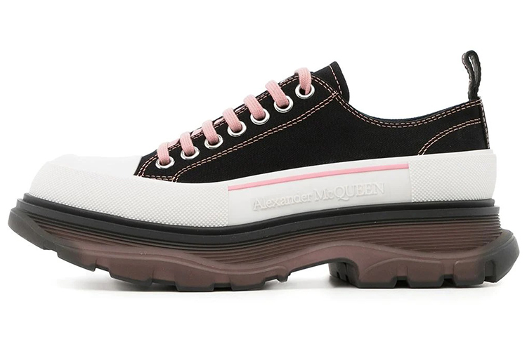 Мужские ботинки Alexander McQueen Tread Slick (бело-коричневые)