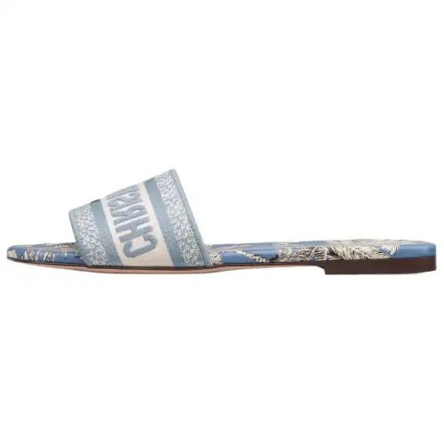 DIOR Dioriviera Slide Slippers Women's Blue