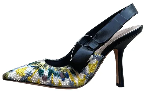 DIOR Slim Heel High Heels 10cm Women's Multicolor