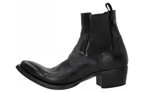 PRADA Wizard Boots Short Chelsea Boots Men's Black