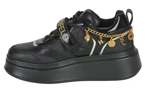 KARL LAGERFELD Anakapri Karl Charms Leather Sneakers
