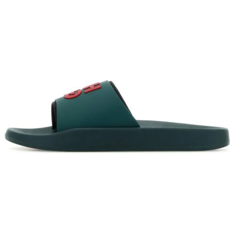HUGO BOSS Slide Slippers Men's Green