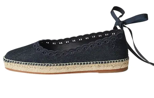 HERMES Guapa Espadrilles Women's Blue