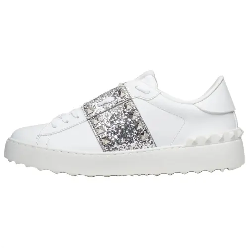 Valentino Women's Rockstud 'Untitled - Silver Glitter Band'