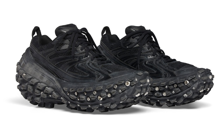 Мужские кроссовки Balenciaga Bouncer (черные) — фото 3