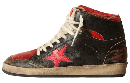 Golden Goose Distressed High-top Sneakers