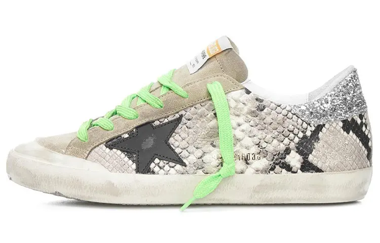 Golden Goose Super Star Stylish Skateboarding Shoes Women's Gray