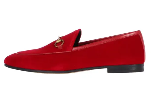 GUCCI Jordaan Casual Shoes Women's Red