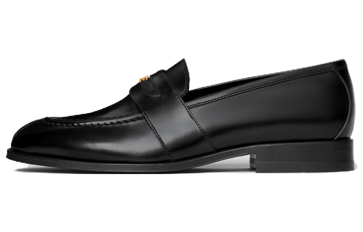 CELINE Loafers 3cm Women's Black