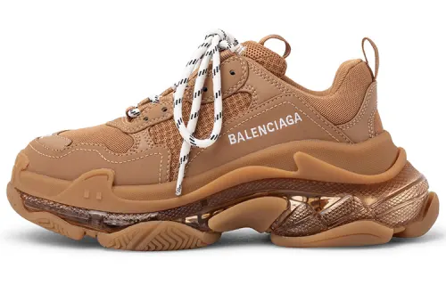 Balenciaga Women's Triple S 'Clear Sole - Light Camel'