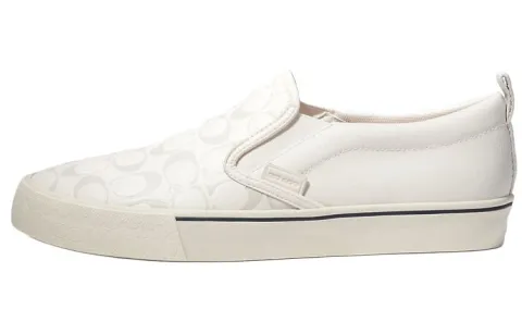 COACH Men's Casual Shoes Men's Low-top White