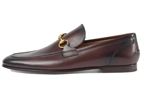 Ferragamo Gancini-Ornament Leather Loafers