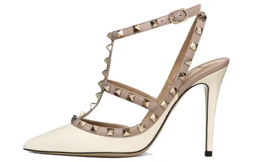 Valentino Garavani Rockstud 100mm Caged Pumps