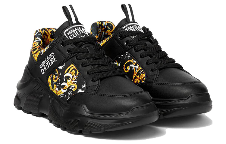 VERSACE JEANS Couture Speedtrack Baroccoflage-print Sneakers