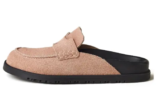 HERMES Ground Stylish Sandal Women's Brown