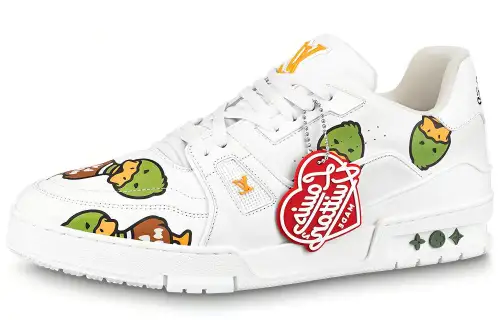 LOUIS VUITTON X Nigo Trainers 'White With Duck Monogram'