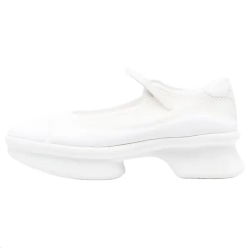 PRADA Platform Mary Jane Shoes Women's White
