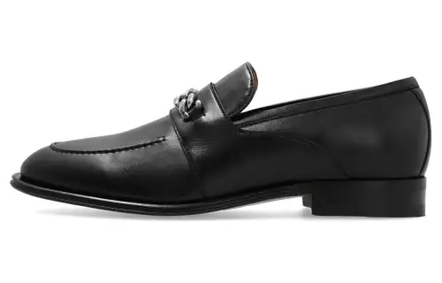 GUCCI Interlocking G-chain Loafers