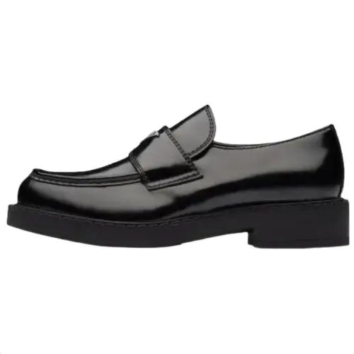 PRADA Loafers Men's Black